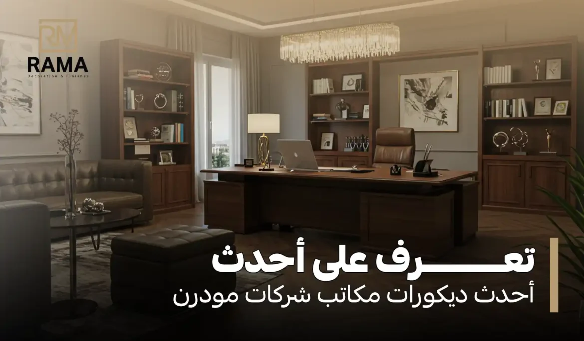 ديكورات مكاتب شركات مودرن