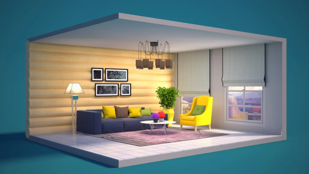 سعر التصميم الداخلي 3D في مصر