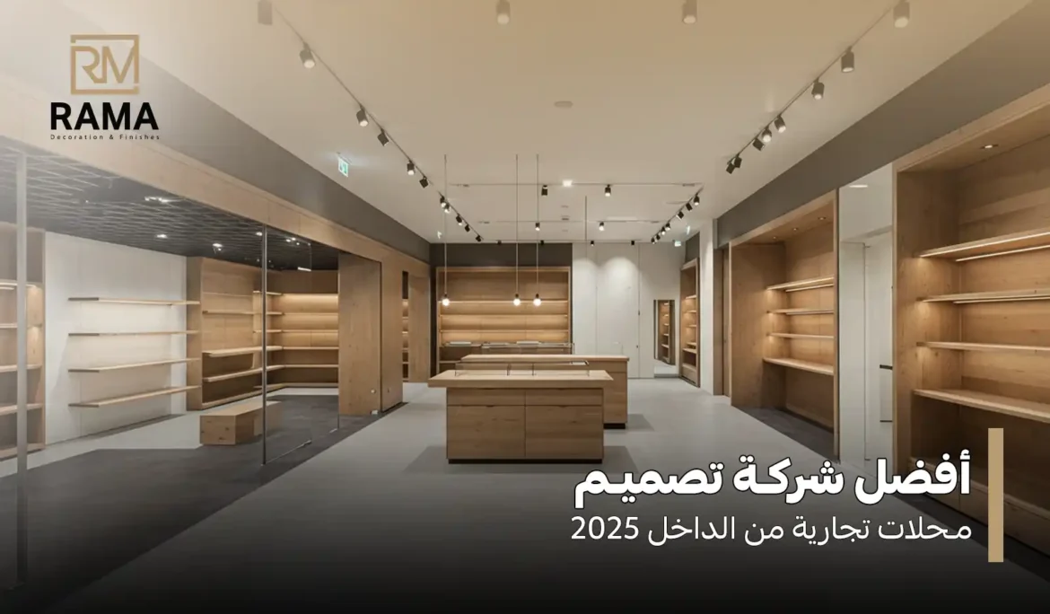شركة تصميم محلات تجارية