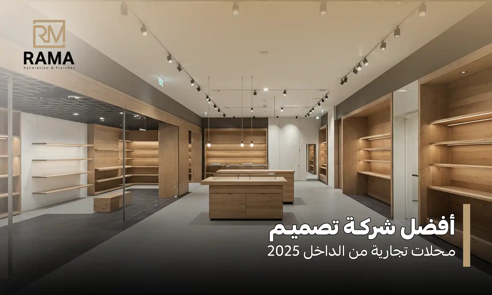 شركة تصميم محلات تجارية