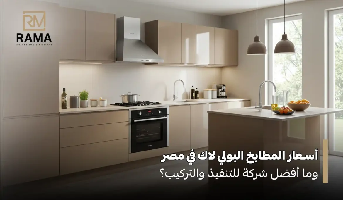 اسعار المطابخ البولي لاك
