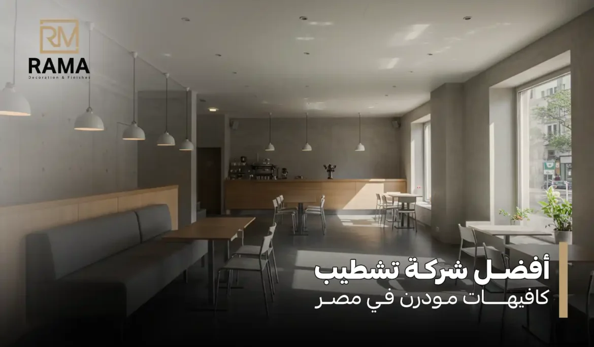 تشطيب كافيهات مودرن