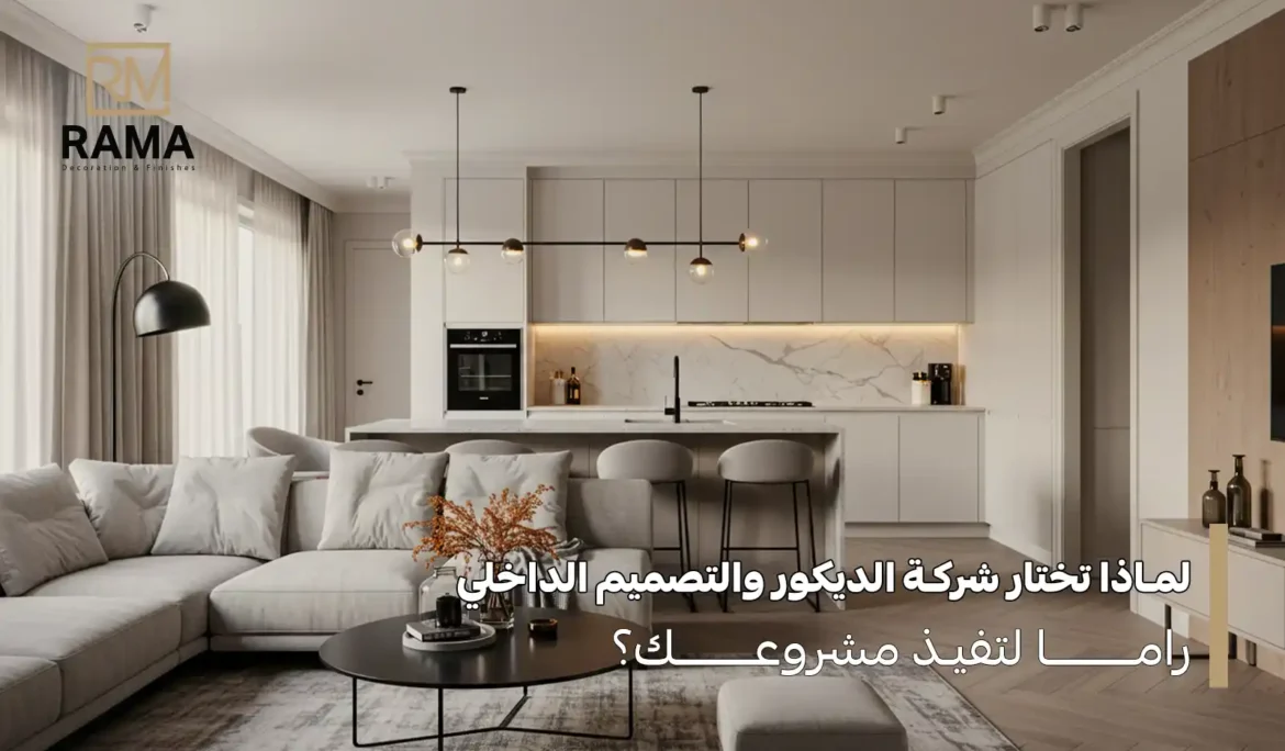 شركة الديكور والتصميم الداخلي