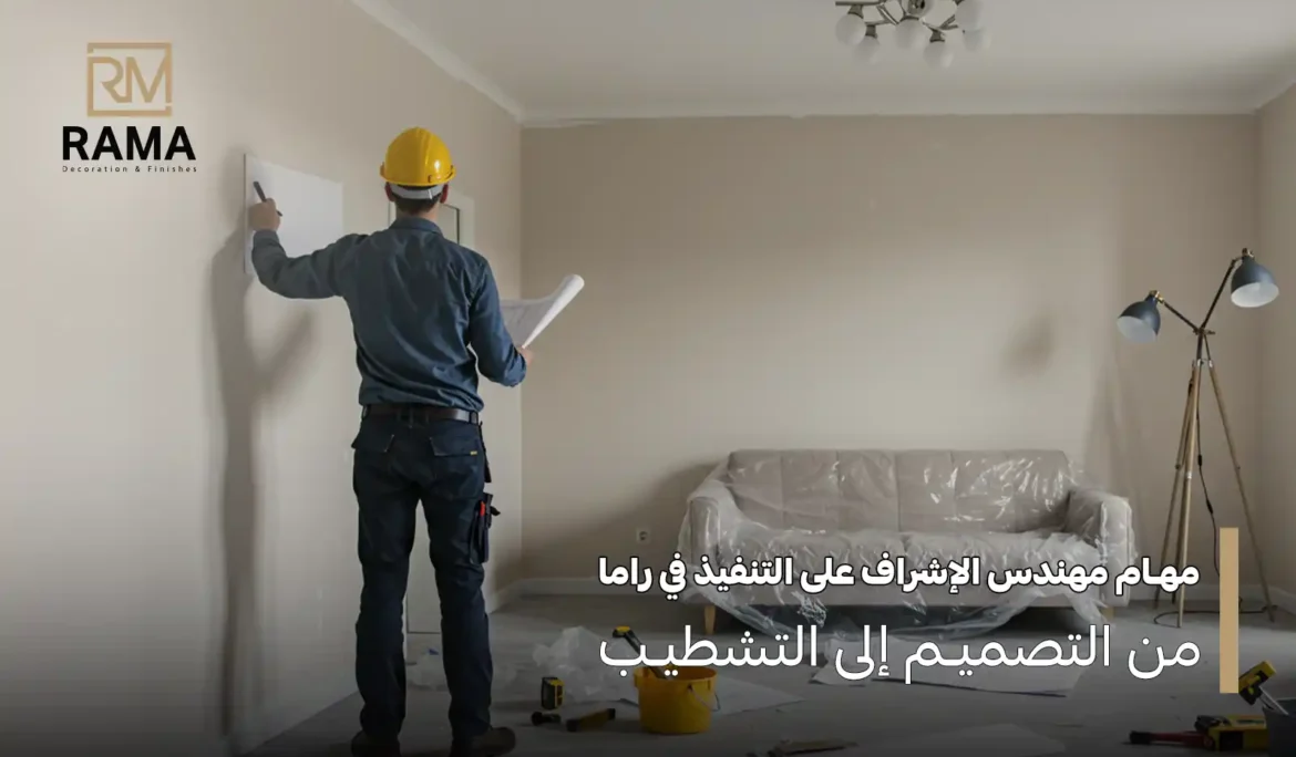 مهام مهندس الإشراف على التنفيذ