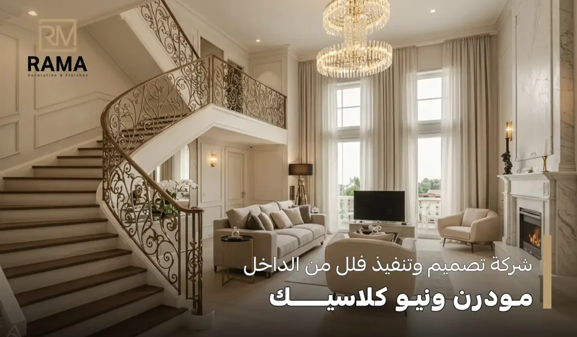 شركة تصميم وتنفيذ فلل