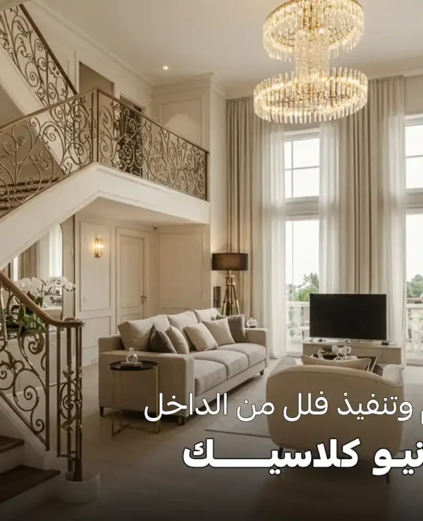 شركة تصميم وتنفيذ فلل