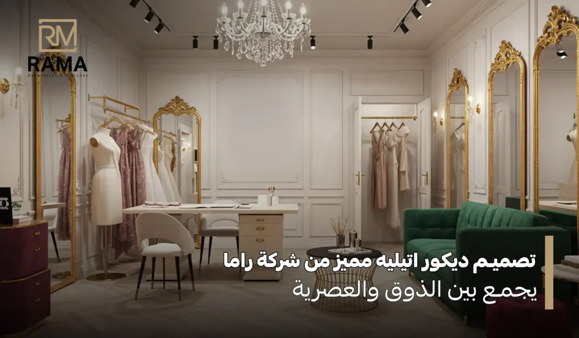 تصميم ديكور اتيليه