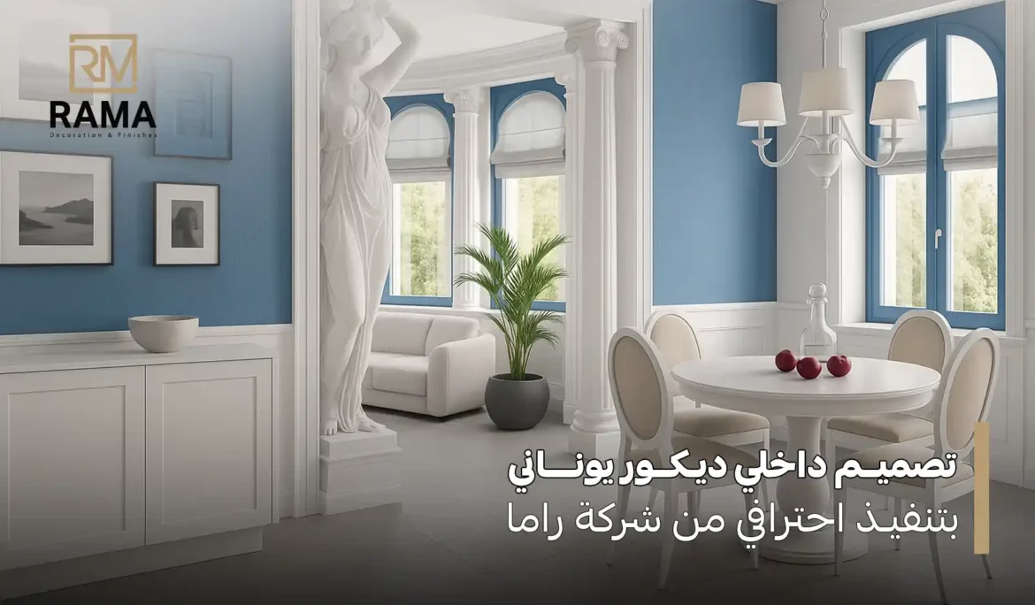 تصميم ديكور يوناني