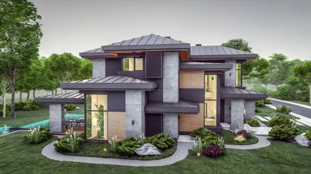 تصميم فيلا دبلوكس 