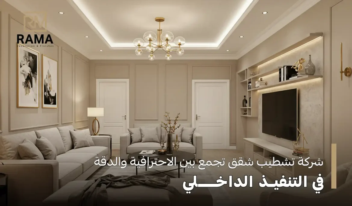 شركة تشطيب شقق