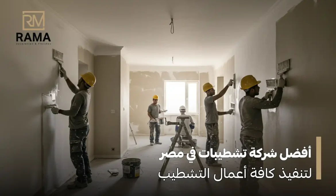 أفضل شركة تشطيبات في مصر