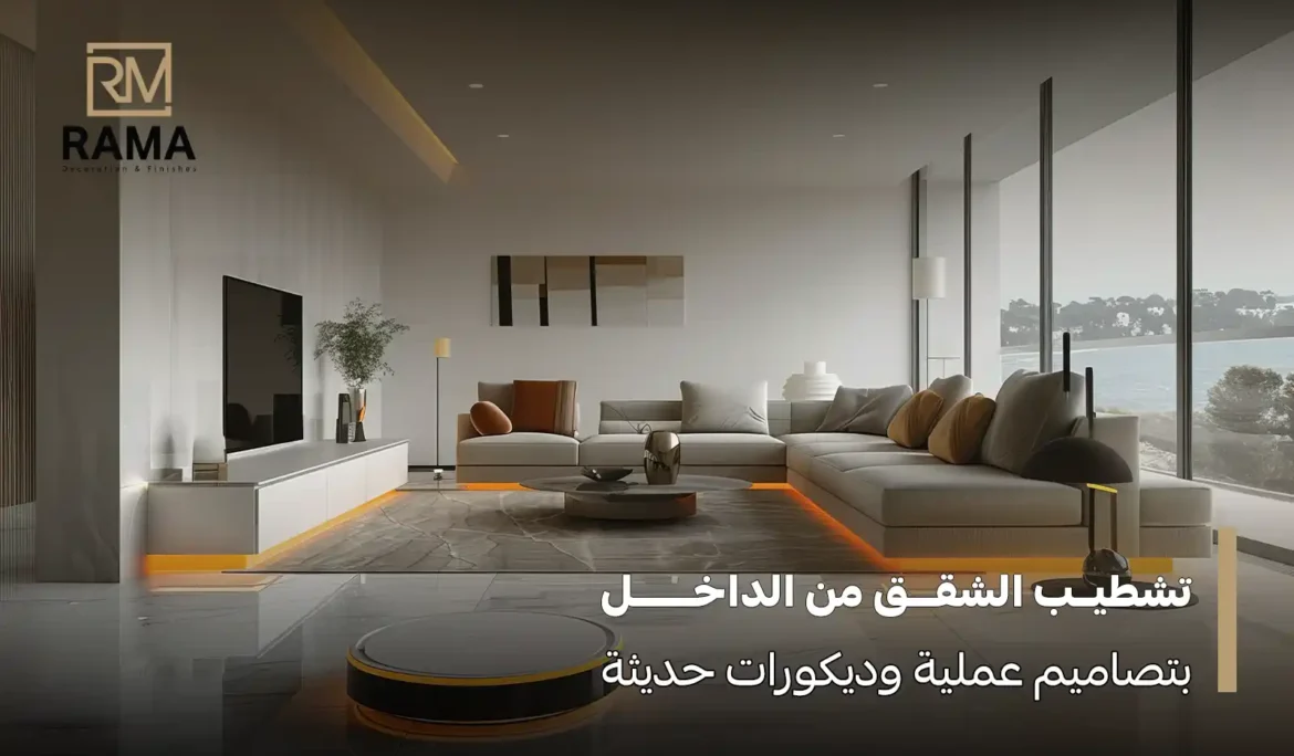 تشطيب الشقق من الداخل