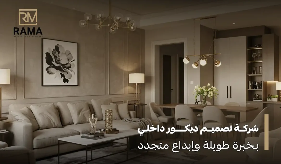 شركة تصميم ديكور داخلي