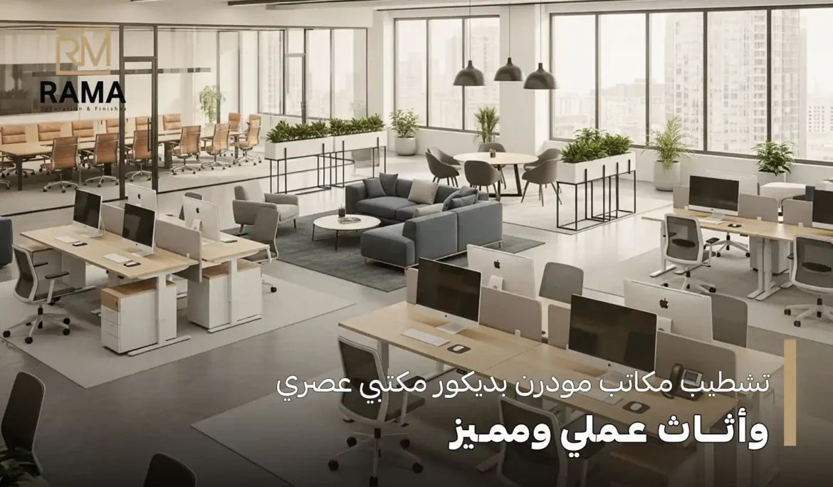 تشطيب مكاتب مودرن
