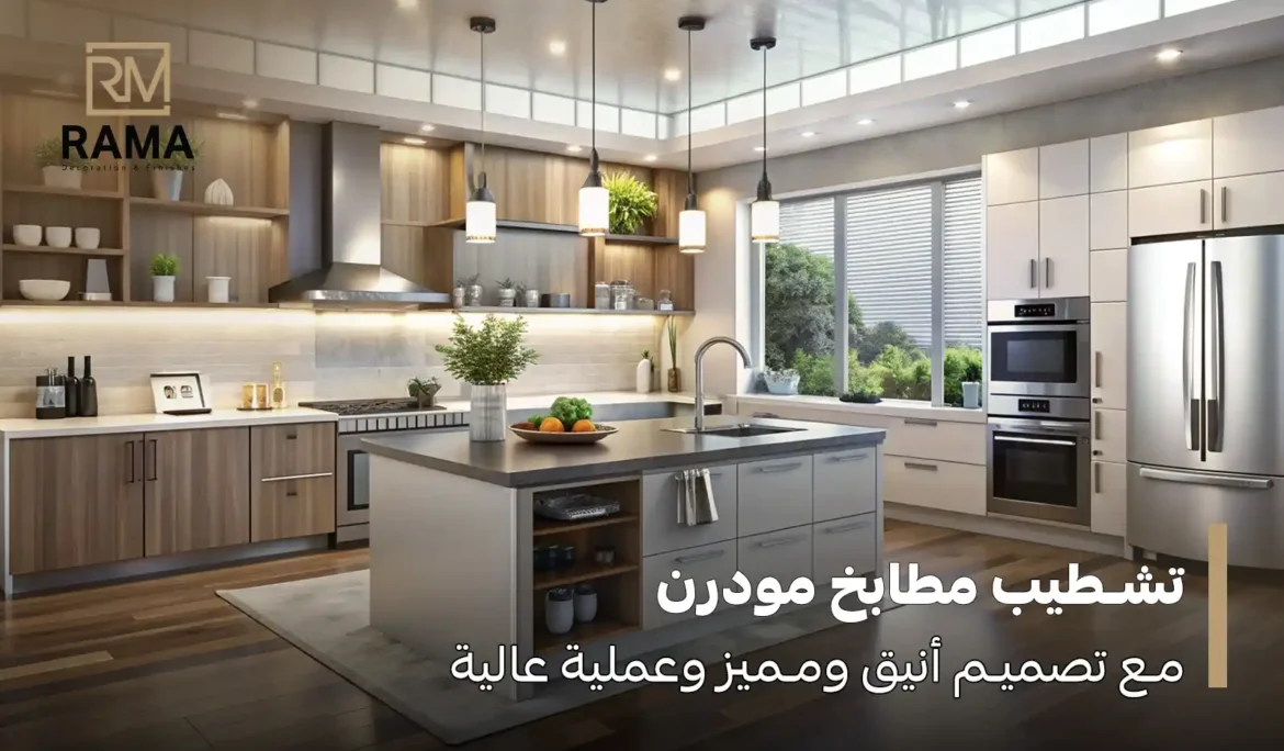 تشطيب مطابخ مودرن