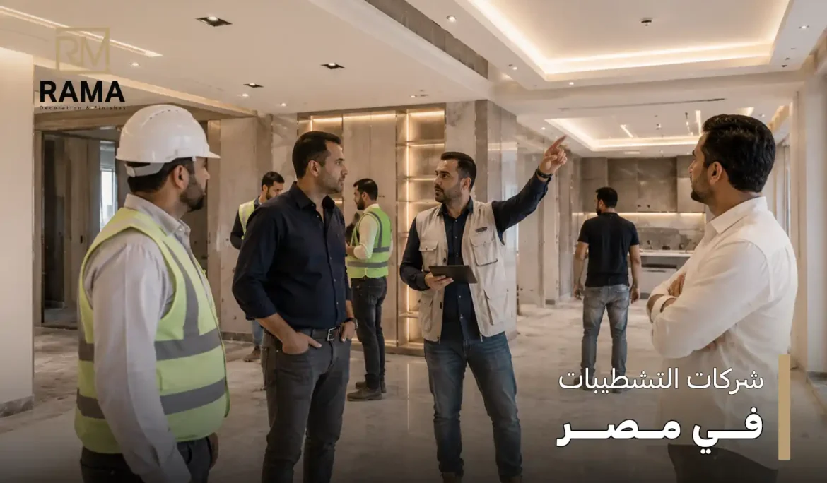 أشهر شركات التشطيبات في مصر
