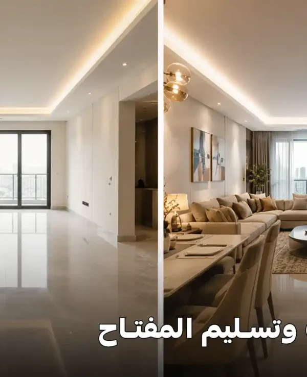الفرق بين التشطيب وتسليم المفتاح الفرق بين التشطيب وتسليم المفتاح