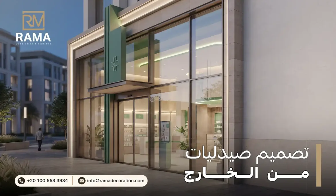تصميم صيدليات من الخارج