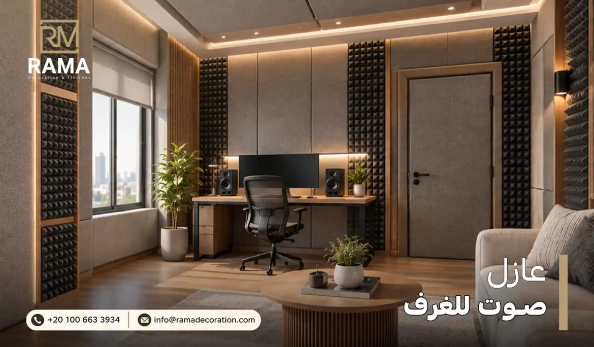 عازل صوت للغرف